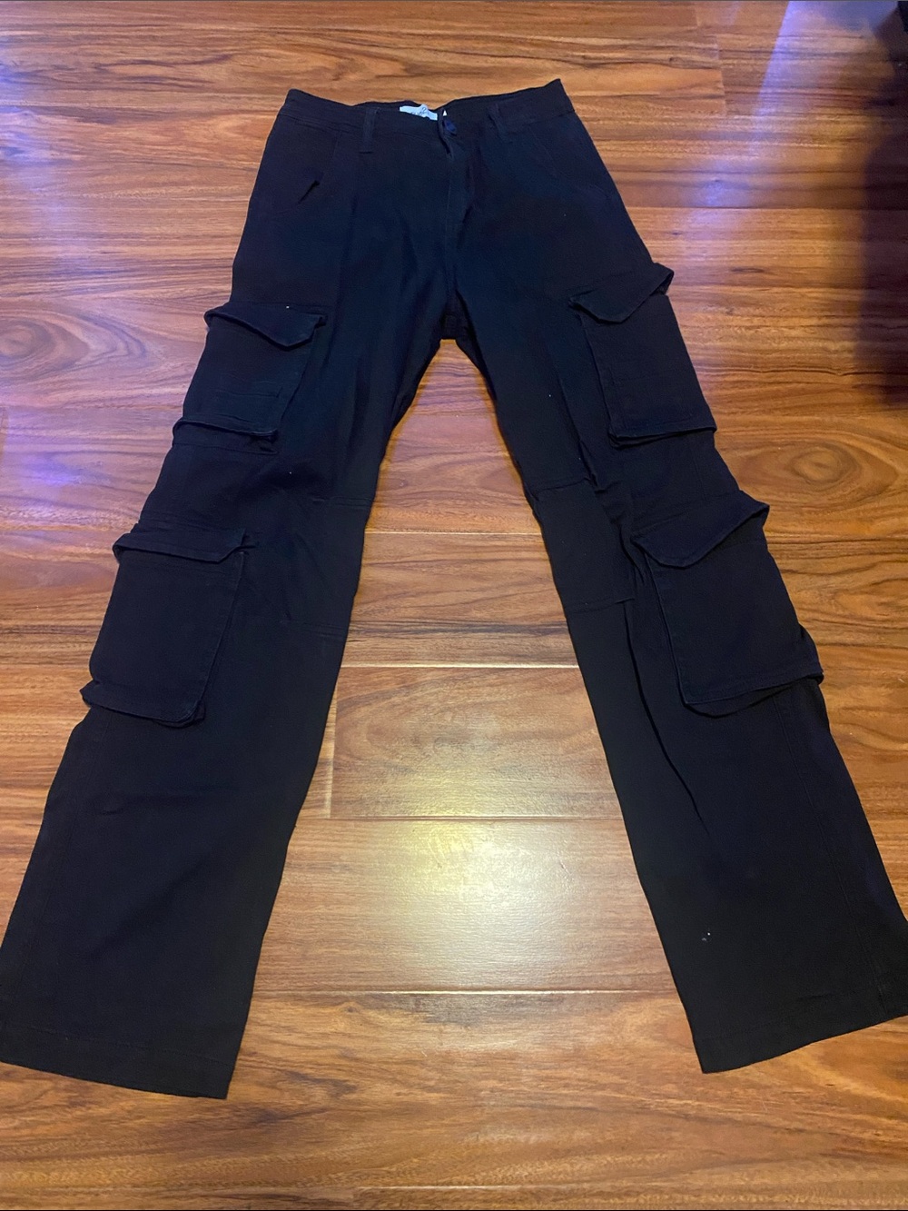 Women’s Black Cargo Pants - Classic Utility Style